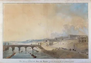 View of the Palace of the King of Rome as Seen from garden side, 1813 View of the Palace of the King of Rome as Seen from garden side, 1813