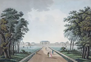 View of the Palace of Kurakins Estate Nadezhdino, c1800