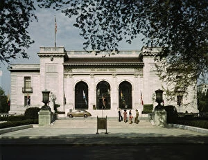 John Collier Jr Collection: Front view of the Pan American Union, Washington, D. C. 1943. Creator: John Collier