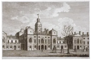 Cupola Prints: View of the parade at Horse Guards, Westminster, London, c1800