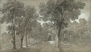 Jean Baptiste Oudry Prints: View of the Park at Arcueil, 1744. Creator: Jean-Baptiste Oudry