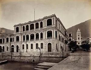 Docks Prints: View from Pedder's Wharf, Hong Kong