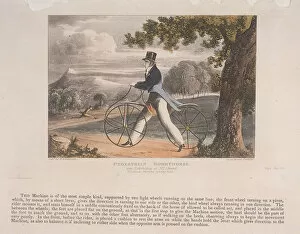 Cycling Collection: View of a Pedestrian Hobbyhorse, 1819