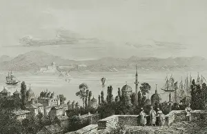 Strait Prints: View of Pera, suburb where the Armenians live