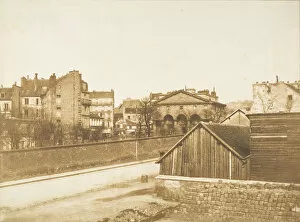 Cobblestone Gallery: [View from Photographers Studio], 1851-54. Creator: Gustave Le Gray
