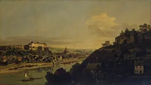 Shore Prints: View of Pirna from the Right Bank of the Elba above the Town