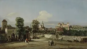 1750s Prints: View of Pirna from the West, from the Corner of Wide Street