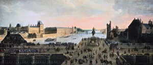 Daybreak Gallery: View of Pont Neuf, Paris, c1635