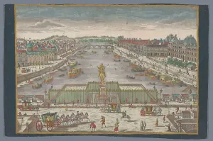 Pont Royal Prints: View of the Pont Neuf over the Seine River in Paris