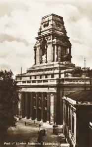 Edwin Prints: View of the Port of London Authority building, Tower Hill, London, c1930