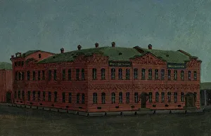 Research University Prints: View of the Public Library, Tomsk, 1886. Creator: Pavel Mikhailovich Kosharov