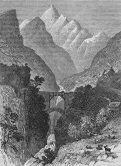 Pyrenees Gallery: View in the Pyrenees, c1880