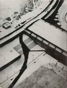 Constructivism Prints: View from the Radio Tower, Berlin, 1928. Creator: Moholy-Nagy, Laszlo (1895-1946)