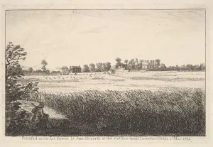 The Metropolitan Museu Prints: View of Ranbys House, May 1, 1781. Creator: William Hogarth