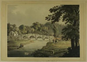 View of Richmond from the Bridge, 1819. Creator: Thomas Sutherland