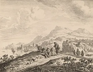 View of the River Rhine. Creator: Jan van Aken