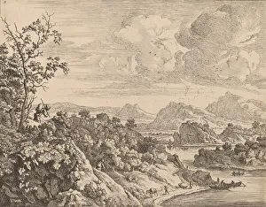 View of the River Rhine. Creator: Jan van Aken