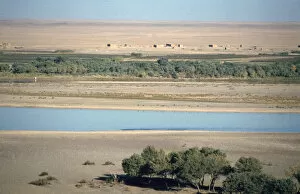 River Tigris Gallery: View of the River Tigris from the Ziggurat, Ashur, Iraq, 1977