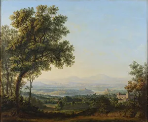 Saratov Prints: View of the Roman Campagna, First half of the 19th cent