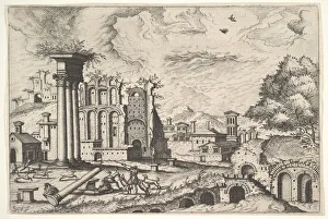 View of the Roman Forum, looking toward the Palatine Hill View of the Roman Forum, looking toward the Palatine Hill