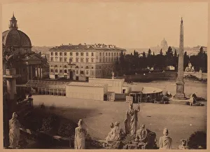 Unidentified Photographer Prints: View of Rome, c. 1860. Creator: Unidentified Photographer