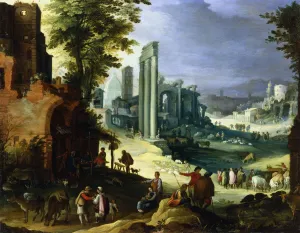 Paulus Prints: View of Rome, c1574-1626. Artist: Paul Bril