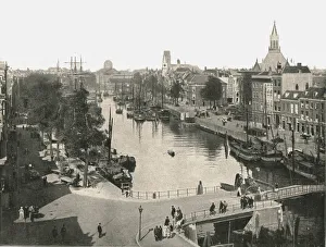 Zuid Holland Prints: View of Rotterdam, Netherlands, 1895. Creator: Unknown
