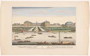 Thomas Bowles Ii Prints: View of the Royal Hospital Chelsea and the Rotunda in London's Ranelagh Gardens