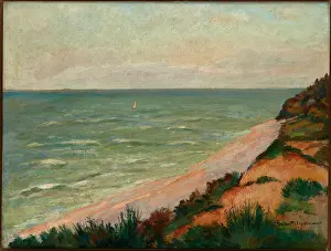 Sand Dune Prints: View towards Rozewie, c1930. Creator: Stephan Filipkiewicz