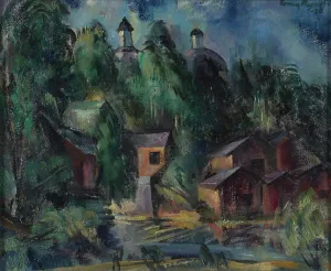 A View from Saarijärvi, 1922. Creator: Eemu Myntti