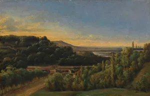 View of Saint-Cloud, Near the Seine, 1809. Creator: Alexandre Pau de St. Martin (French)