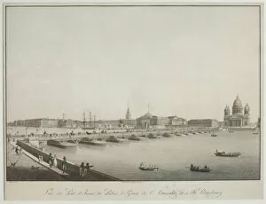 Neva Collection: View of the Saint Isaacs Bridge in Petersburg