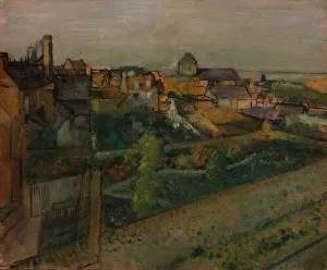 Edgar Prints: View of Saint-Valery-sur-Somme, 1896-98. Creator: Edgar Degas