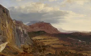 Odore Prints: View of Saleve, near Geneva, 1834. Creator: Theodore Rousseau