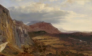 Steep Gallery: View of Saleve, near Geneva, 1834. Creator: Theodore Rousseau