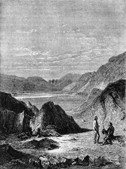 Himalayas Collection: View of the Salt Mountains of Rawal Findi, Himalayas, c1891. Creator: James Grant