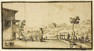 View of San Miniato and San Francesco al Monte Outside Florence, n.d. Creator: Valerio Spada