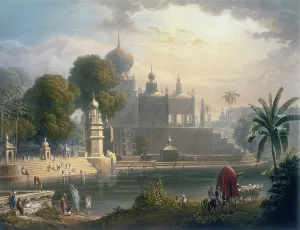 Robert Melville Grindlay Prints: View of Sassoor in the Deccan, c1826-c1830. Creator: Richard Gilson Reeve