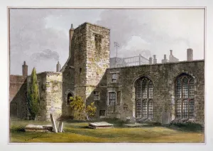 George Shepherd Prints: View of the Savoy Chapel, Savoy Palace, Westminster, 1819. Artist: George Shepherd