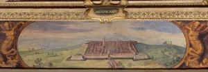 View of Scarperia, 1557-1558. Artist: Vasari, Giorgio (1511-1574)