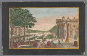 View of the Schloss Pillnitz, 1700-1799. Creator: Anon