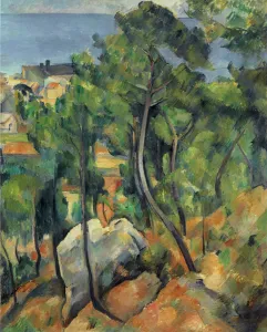 Paul 1839 1906 Collection: View of the Sea at L Estaque