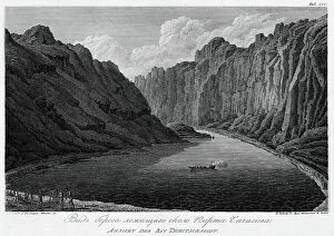 Engraved Collection: View of the Seashore Near Port Chichagov, 1813. Creator: Koz'ma Vasil'evich Chesky