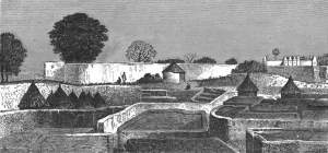 Mud Brick Prints: View in Segou; Journey from the Senegal to the Niger, 1875. Creator: Unknown