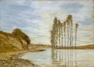 Martin Homer Dodge Prints: View on the Seine: Harp of the Winds, 1893-95. Creator: Homer Dodge Martin