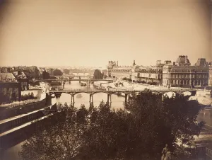 Gray Gustave Le Prints: [View of the Seine, Paris], 1857. Creator: Gustave Le Gray