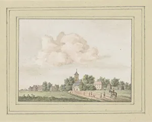 Spilman Henricus Prints: View of Serooskerke in Zeeland, in or after 1754-c. 1800. Creator: Anon