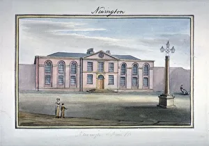 Judicial Prints: View of the Sessions House on Newington Causeway, Southwark, London, c1825