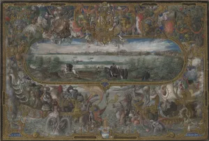 Seville Prints: View of Seville, 1573. Artist: Hoefnagel, Georg (1542-1601)
