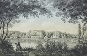 Country Estate Prints: View of the Shablykino Estate, 1840